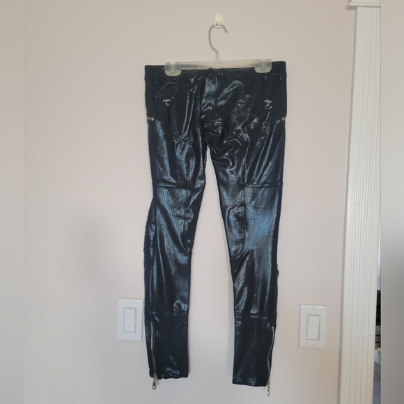 Frankie b. | Moto Skinny Zipper Pants - Size 25 - Picture 3 of 11